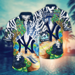 New York Yankees MLB Flower Shirt & Tshirt: Summer Football Shirts for Fans – NA49573