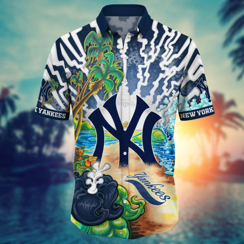 New York Yankees MLB Flower Shirt & Tshirt: Summer Football Shirts for Fans – NA49573