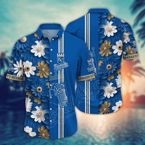 Kansas City Royals MLB Flower Hawaiian Shirt - Unique Gift for Men and Women