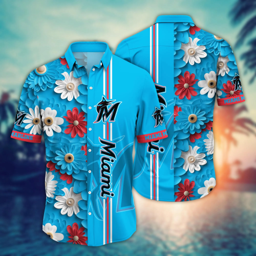 Stylish Miami Marlins MLB Hawaiian Shirt Gift – Ideal for Men & Women