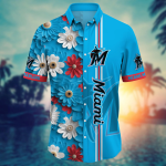 Stylish Miami Marlins MLB Hawaiian Shirt Gift – Ideal for Men & Women
