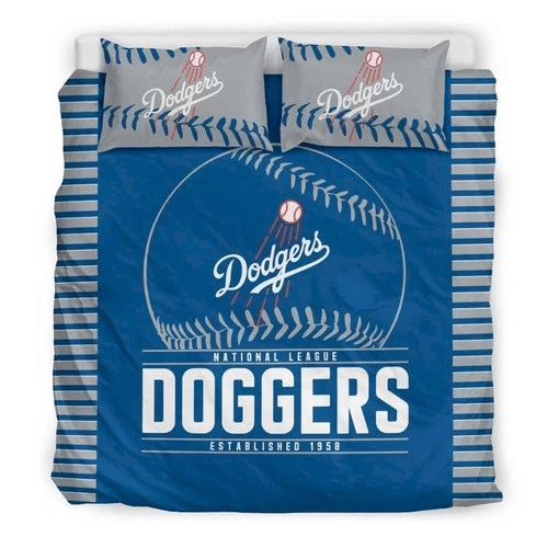 MLB Los Angeles Dodgers Bedding Sets - Quilt & Duvet Cover for a Dreamy Bedroom