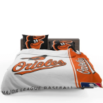 Baltimore Orioles MLB Bedding Sets – Quilted Duvet Covers for a Baseball-Inspired Bedroom