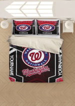 MLB Baseball Washington Bedding Sets – Stylish Duvet Covers for Your Bedroom