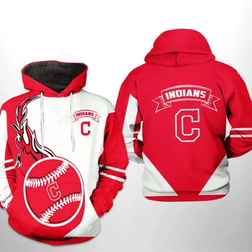 Cleveland Indians 3D Hoodie – MLB Classic AOP Shirt for Ultimate Fan Style
