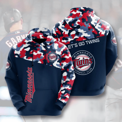 Minnesota Twins USA Sport Hoodie – 3D AOP Baseball MLB Shirt