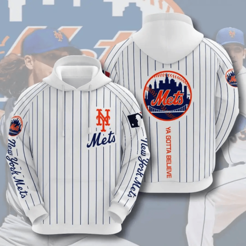 New York Mets Baseball Hoodie – MLB Sport All Over Print 3D Shirt