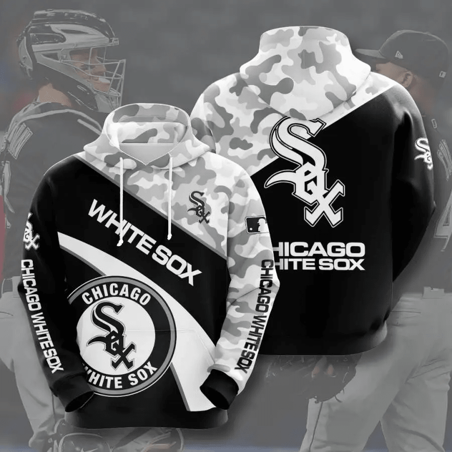 MLB Chicago White Sox All Over Print Hoodie – USA Sport 3D Shirt MLB Chicago White Sox All Over Print Hoodie – USA Sport 3D Shirt