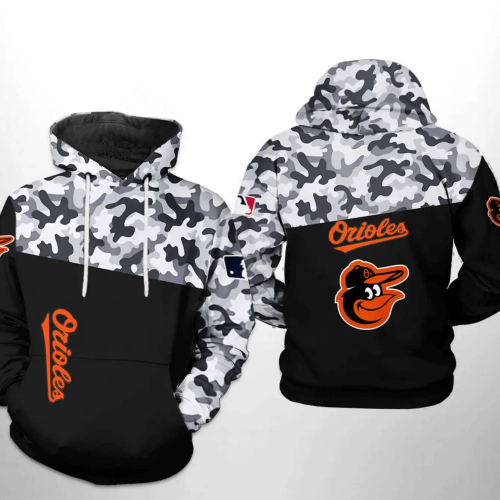 Baltimore Orioles MLB Camo Veteran 3D Hoodie – Zipper Hoodie AOP Shirt: Grab Yours Now!