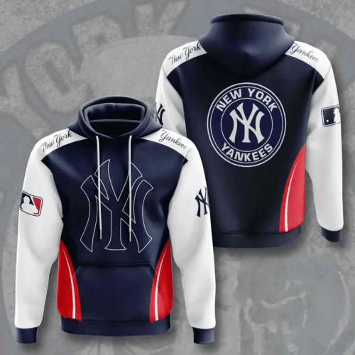 MLB New York Yankees All Over Print Hoodie – USA Sports 3D AOP Shirt