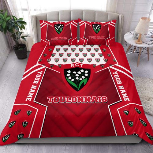 Personalized Toulon Top 14 Sportswearmerch Bedding Set – Perfect Christmas Gift for Fans