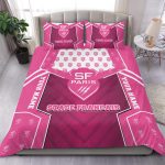 Top 14 Stade Français Christmas Bedding Set – Personalized Sportswearmerch Gift for Fans