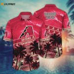 Arizona Diamondbacks MLB Flower Hawaii Shirt – Stylish & Officially Licensed MLB Apparel