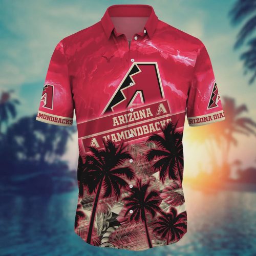 Arizona Diamondbacks MLB Flower Hawaii Shirt – Stylish & Officially Licensed MLB Apparel