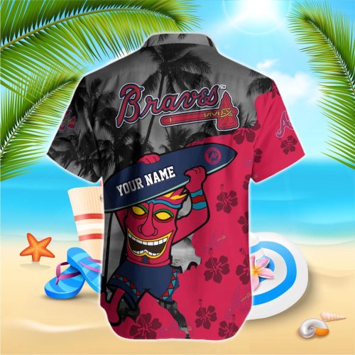 Atlanta Braves MLB-Hawaiian Shirt: Custom Gift for Men & Women – T-38175