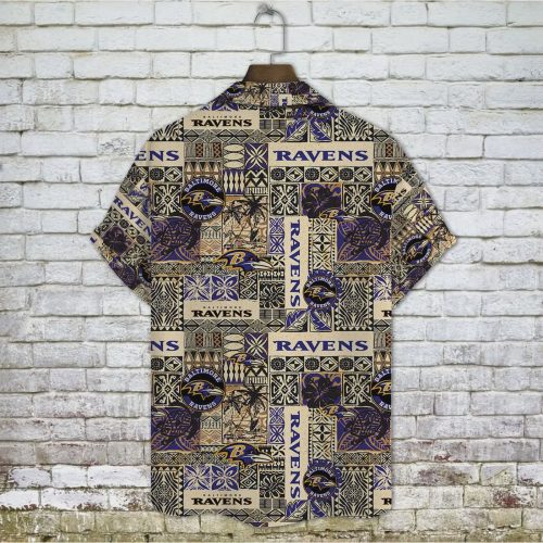 Baltimore Ravens 2023 AOP Hawaiian Shirt V1 – NFL Fan Essential