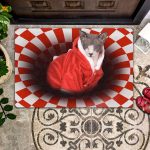Sphynx Christmas Doormat: Welcoming Cat Lovers with Festive Front Door Décor