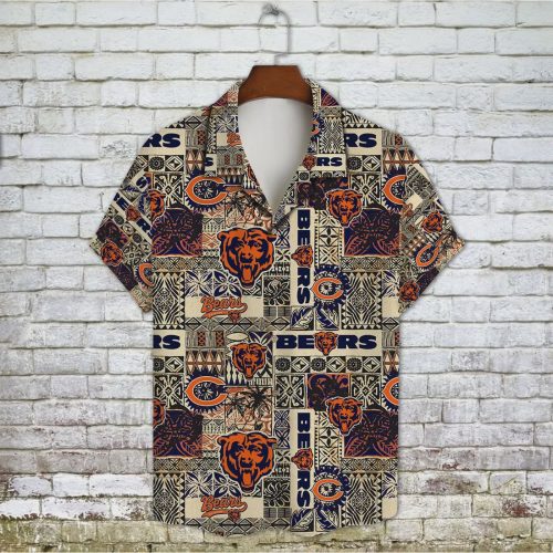 Chicago Bears 2023 AOP Hawaiian Shirt V4 – Official NFL Gear
