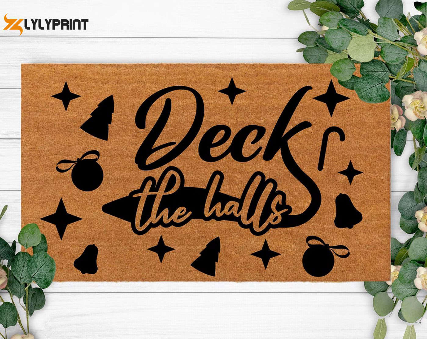 Chilasport Christmas Custom Doormat – Cute Family Name Present for Housewarming Gift for Her & Him Chilasport Christmas Custom Doormat – Cute Family Name Present for Housewarming Gift for Her & Him