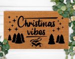 Chilasport Christmas Vibes Cute Front Doormat – Perfect Gift for Home Owners Personalized Last Name Rug Porch Decor Chilasport Christmas Vibes Cute Front Doormat – Perfect Gift for Home Owners Personalized Last Name Rug Porch Decor