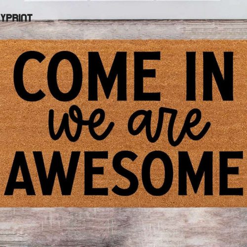 Custom Cute Doormat: Chilasport – Family Name Rug Monogram Christmas Gift Engaging Porch Decor