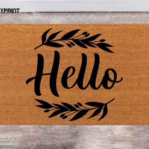 Customized Chilasport Doormats: Perfect Christmas & Housewarming Gift Monogram Rug & Porch Decor