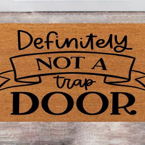 Chilasport Custom Cute Doormat: Personalized Family Name Rug Christmas Gift & Monogram Porch Decor