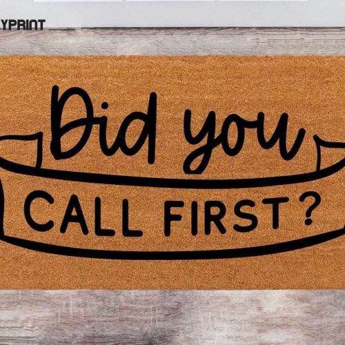 Chilasport: Custom Cute Doormat - Perfect Christmas Gift! Personalized Family Name Rug Monogram Porch Decor