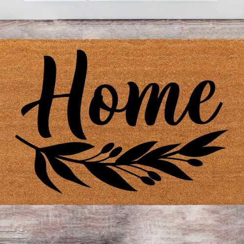 Chilasport Monogram Rug: Perfect Christmas & Housewarming Gift for New Home Decoration Porch Decor