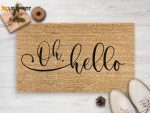 Chilasport Outdoor Mat: Oh Hello Doormat – Funny Christmas & Housewarming Gift