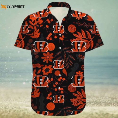 Cincinnati Bengals Aloha Hawaiian Shirt: Show Your NFL Spirit in Style!