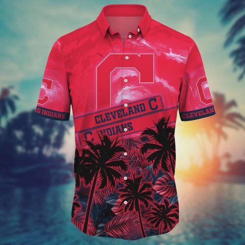 Cleveland Indians MLB Flower Hawaii Shirt: Stylish & Official Merchandise for Fans