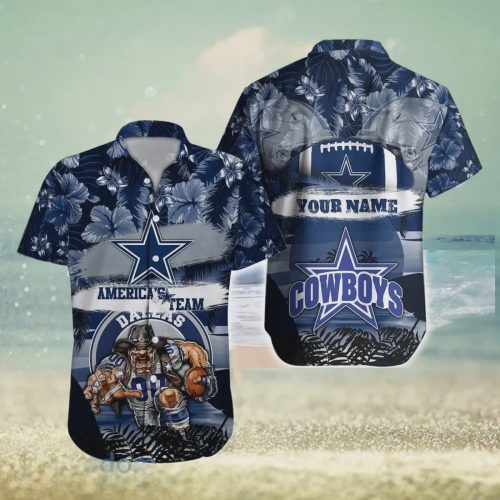 Dallas Cowboys Custom NFL Football Hawaiian Shirt – Show Your Team Spirit!