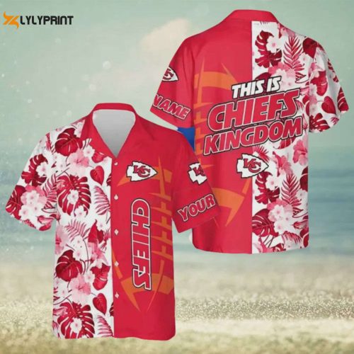 Score Big with a Custom Kansas City Chiefs Kingdom Hawaiian Football Shirt