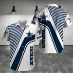 Dallas Cowboys Men s Hawaiian Shirts: Summer Casual Blouses for Football Fans