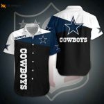 Stylish Dallas Cowboys Hawaiian Shirts: Perfect Summer Casual Blouses for Men s Football Fans!