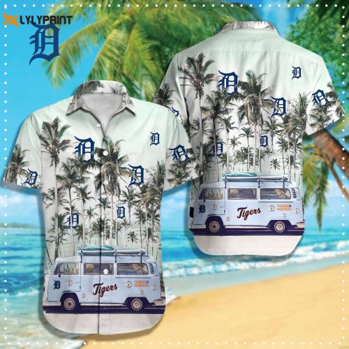 Detroit Tigers MLB Hawaiian Shirt - Show Your Team Spirit in Style!