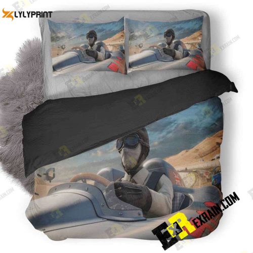 Forza Motorsport Dy 3D Custom Duvet Set: Personalized Bedding for Racing Enthusiasts
