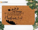 Funny Christmas Rug – Personalized Family Name Doormat – Perfect Holiday Gift for Housewarming & New Home Decoration