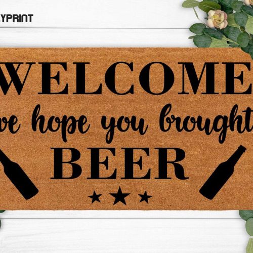 Unique Christmas Doormats: Customizable Funny Gifts for Animal Lovers Couples and Sisters - Home Decor