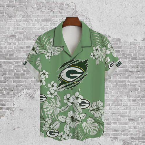 Get Game-Ready: Green Bay Packers 2023 AOP Hawaiian Shirt – NFL V27