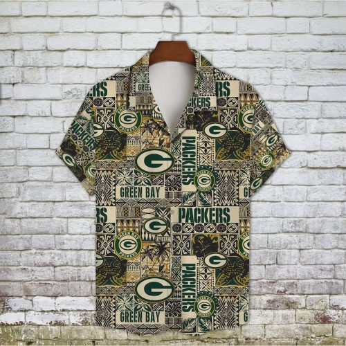 NFL 2023 Green Bay Packers AOP Hawaiian Shirt V7 – Show Your Team Spirit!