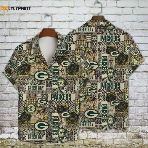 NFL 2023 Green Bay Packers AOP Hawaiian Shirt V7 – Show Your Team Spirit!