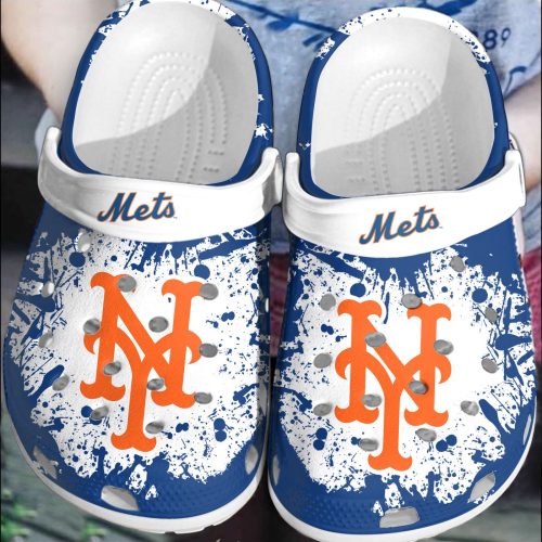 Score Big with Hot MLB New York Mets Crocs Shoes – Stylish Clog Shoes for Fans