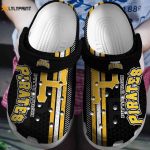 Shop Stylish Pittsburgh Pirates Black & Yellow Crocs Shoes – MLB Team Collection
