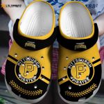 Pittsburgh Pirates Yellow-Black Crocs Shoes: Hot MLB Team Clog Shoes