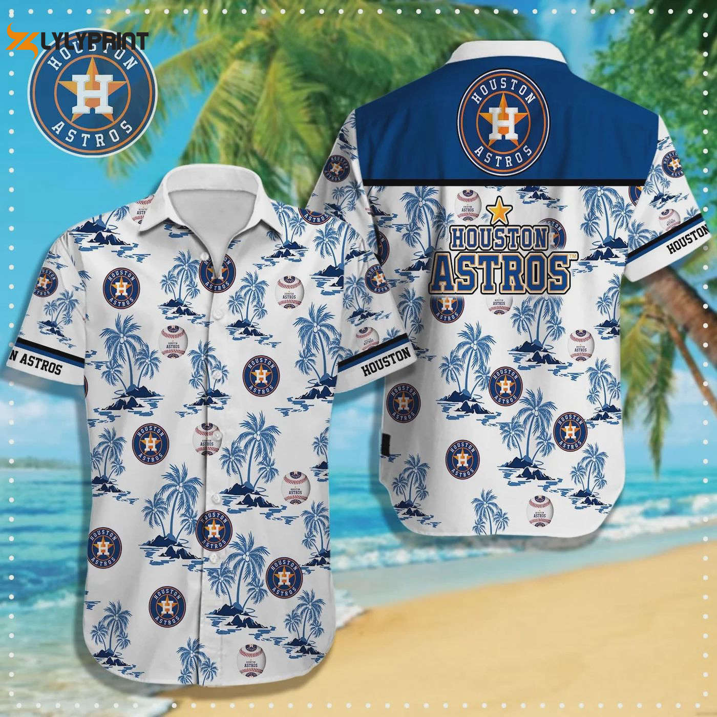 Houston Astros MLB Hawaiian Shirt – Perfect Gift for Men and Women Houston Astros MLB Hawaiian Shirt – Perfect Gift for Men and Women