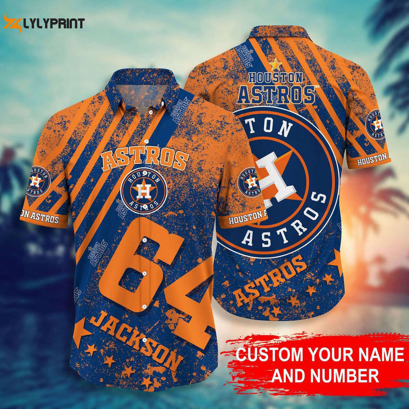 Customizable Houston Astros Hawaiian Shirt – Perfect MLB Gift for Men and Women Customizable Houston Astros Hawaiian Shirt – Perfect MLB Gift for Men and Women