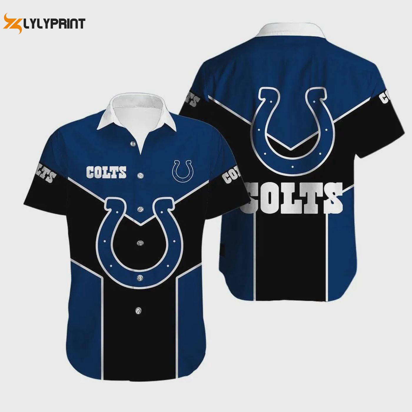 Stylish Indianapolis Colts Hawaiian Shirt – Official NFL Football Logo V3 Stylish Indianapolis Colts Hawaiian Shirt – Official NFL Football Logo V3