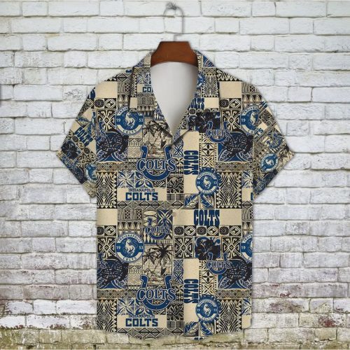 2023 Indianapolis Colts NFL AOP Hawaiian Shirt V10 – Officially Licensed & Stylish